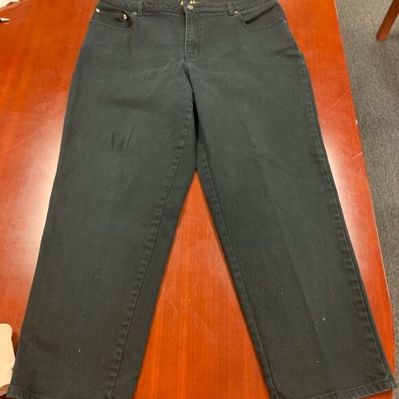 L.A. Blues Denim - L. A. Blues Black Taper Leg Jeans sz 20W